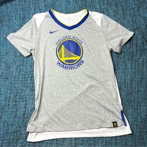 Nike Golden State Warriors Essential Dri-Fit T-Shirt Short Sleeve in Grey Blue